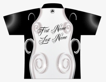 Ctd Black/white Swirl Ds Jersey - Portable Network Graphics, HD Png Download, Free Download