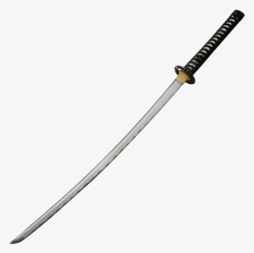Black Swirl Tsuba Katana - White Longsword, HD Png Download, Free Download