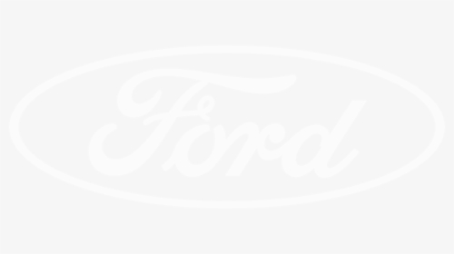 Ford Logo Png Transparent - Ford Logo White Png, Png Download, Free Download