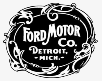 Ford Logos Png - Ford Motor Company Logo 1903, Transparent Png, Free Download