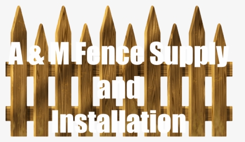 A & M Fence Supply And Installation - Surfboard, HD Png Download, Free Download