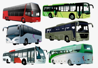 Bus Vector, HD Png Download, Free Download