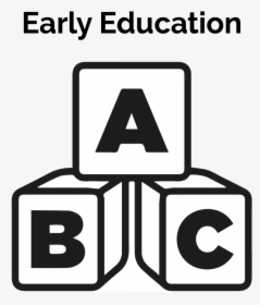 Copy Of Early Education - Daycare Clipart Black And White, HD Png Download, Free Download