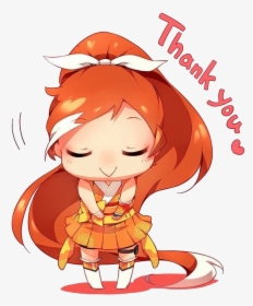 Anime Thank You Png , Png Download - Cartoon, Transparent Png, Free Download
