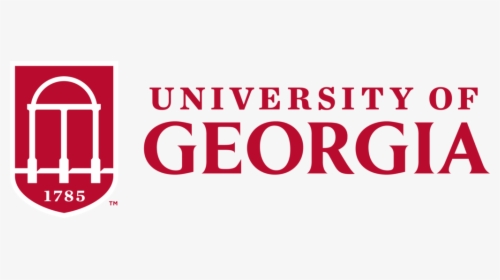University Of Georgia Two-color Red Logo - Oval, HD Png Download, Free Download