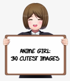 Anime Girl Cute - Feliz Cumpleaños Para Una Profesora, HD Png Download, Free Download