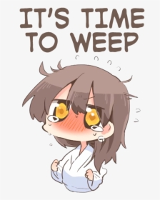 It"s Time To Weep Kantai Collection It Cartoon Mammal - I M Going To Be An Uncle, HD Png Download, Free Download