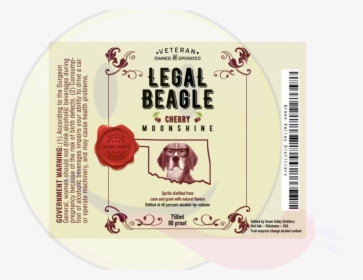 Legal Beagle Cherry Moonshine - Illustration, HD Png Download, Free Download