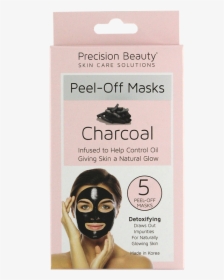 Precision Beauty Charcoal Peel Off Face Mask, HD Png Download, Free Download