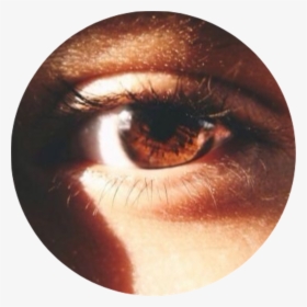 Tumblr Aesthetic Brown Eye Browneye - Aesthetic Brown Eye, HD Png Download, Free Download