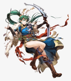 Fire Emblem Heroes Lyn Lady Of Wind, HD Png Download, Free Download