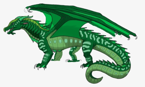 Wings Of Fire Wiki - Wings Of Fire Seawing Green, HD Png Download, Free Download
