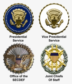 Navy Id Badges - Military Presidential Service Badge, HD Png Download, Free Download