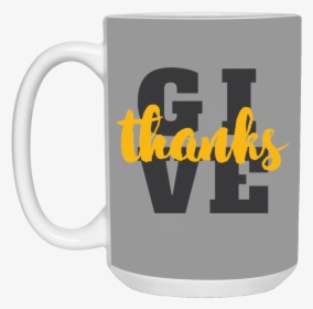 Give Thanks Christian Cup - Beer Stein, HD Png Download, Free Download
