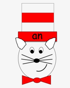 Seuss Cat In The Hat Word Family Game - Cartoon, HD Png Download, Free Download