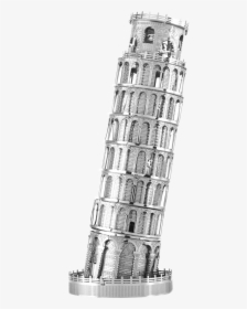 Metal Earth Iconx Leaning Tower Of Pisa - Iconx Leaving Tower Of Pisa, HD Png Download, Free Download