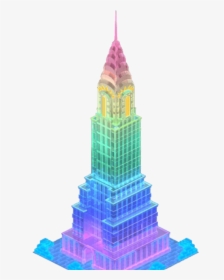 Ice Chrysler Building Construction - Skyscraper, HD Png Download, Free Download