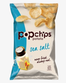 Popchips Sea Salt, HD Png Download, Free Download