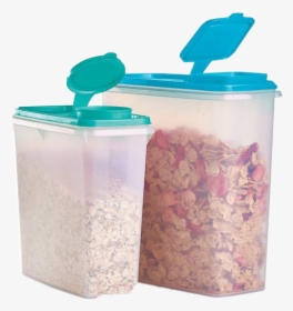 #cereal #tupperware #keepitkrunchyset #storage #freetoedit - Keep It Crunchy Tupperware, HD Png Download, Free Download