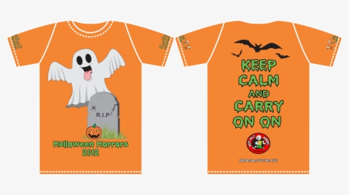 Hhh Halloween T Shirt Design , Png Download - Fun Run Halloween Shirts, Transparent Png, Free Download