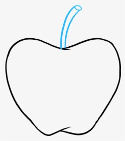 How To Draw Apple - Apple Images For Drawing, HD Png Download, Free Download