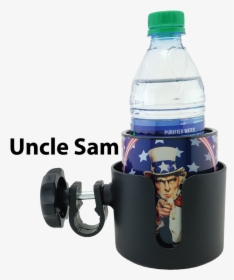 Universal Cup Holder With Removable Keepzit Kooler - Water Bottle, HD Png Download, Free Download