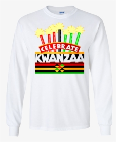 Celebrate Kwanzaa Ls - Long-sleeved T-shirt, HD Png Download, Free Download