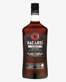 Bacardi Black - Barcardi Black Rum 1.75, HD Png Download, Free Download