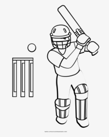 New Coloring Pages Coloring Pages Of Softball Cricket, HD Png Download, Free Download