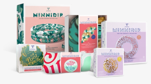Minnidip Poolpartyinabox Collection-v2 - Box, HD Png Download, Free Download