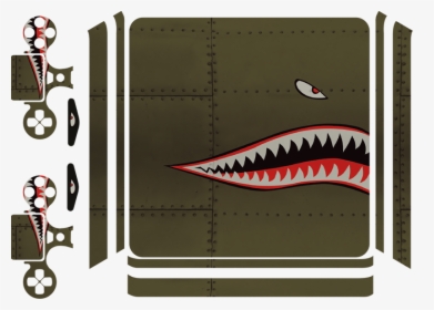 Shark Teeth Plane, HD Png Download, Free Download