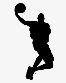 Basketball Silhouette - Silhouette Of Sports Transparent, HD Png Download, Free Download
