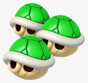 Triple Green Shell - Mario Kart Triple Green Shell, HD Png Download, Free Download