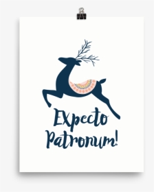 Expecto Patronum Spell Art Print, HD Png Download, Free Download