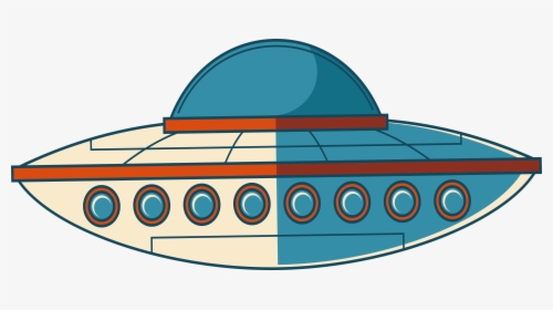 Unidentified Flying Saucer Clip Art Ufo - Transparent Ufo Clip Art, HD Png Download, Free Download