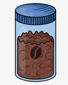 Coffee Jar Clipart, HD Png Download, Free Download