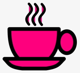 Pink Tea Cup Clipart, HD Png Download, Free Download