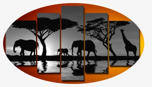 "the Animals Depart Before Sundown" - Painting, HD Png Download, Free Download