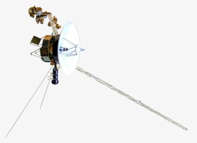 Model Of A Small-bodied Spacecraft With A Large, Central - Voyager 1, HD Png Download, Free Download