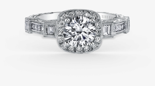 Carmella, Most Prized Creations 18k White Gold Engagement - Gabriel Engagement Ring Png, Transparent Png, Free Download