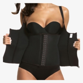Thermo-neoprene Waist Trainer Vest Corset - Slimming Belt For Women, HD Png Download, Free Download
