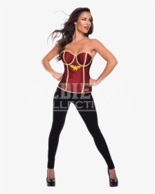 Wonder Woman Corset Transparent Background - Girl Superhero No Background, HD Png Download, Free Download
