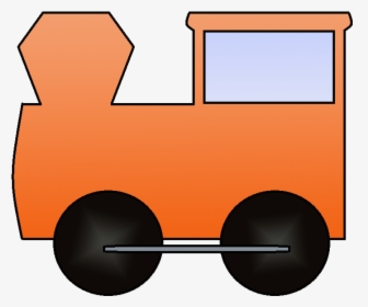 Download The Files Here - Orange Train Car Clip Art, HD Png Download, Free Download