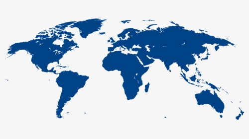 World Map - Transparent Background World Map Png Black, Png Download, Free Download