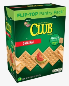 Club Crackers Snack Stacks Original, HD Png Download, Free Download