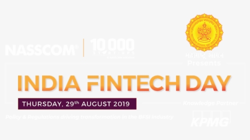 India Fintech Day - Graphic Design, HD Png Download, Free Download