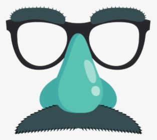 Cartoon Glasses And Mustache, HD Png Download, Free Download