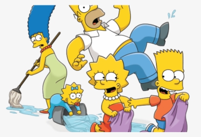 Transparent Seasons Clipart - Family Simpsons, HD Png Download, Free Download