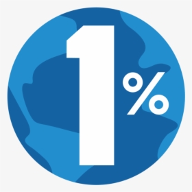 1percent Ftp 1 - 1% For The Planet Logo, HD Png Download, Free Download