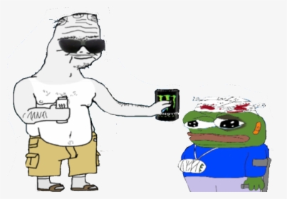 Pepe Boomer Monster - Cartoon, HD Png Download, Free Download
